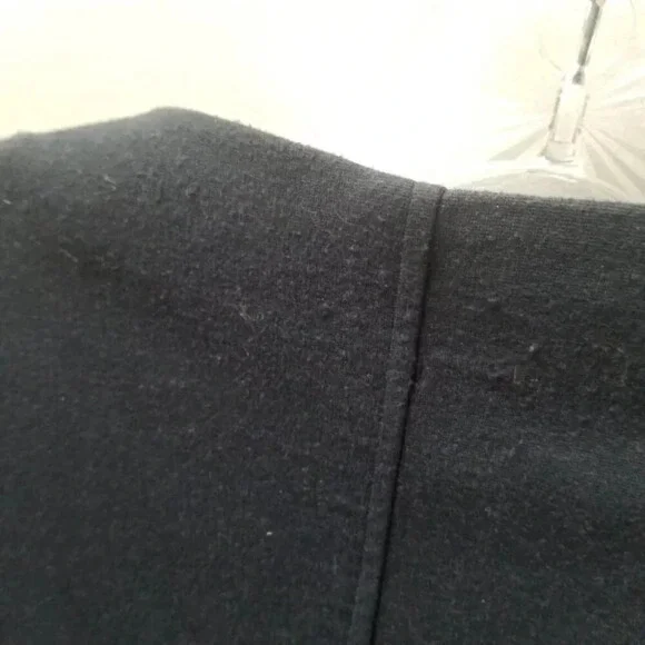 Kit and Ace Collarless Stretch Button Front Traveler Jacket Navy  S - Picture 13 of 13